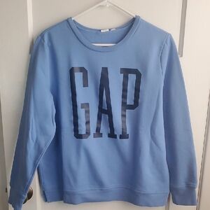 GAP Blue Logo Sweatshirt